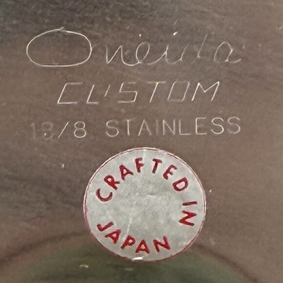 Oneida Custom 18/8 Stainless Ice Bucket MCM Ornate Floral Trim with Black Inlay - Picture 9 of 14